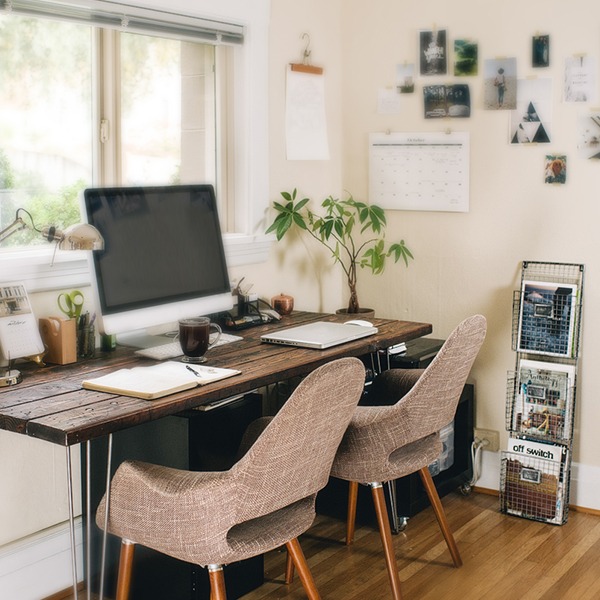 Office room in apartment dwelling